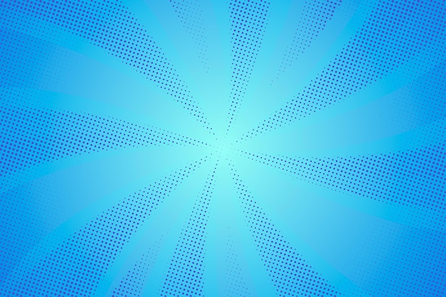 Бесплатное векторное изображение Абстрактный синий фон полутонов
