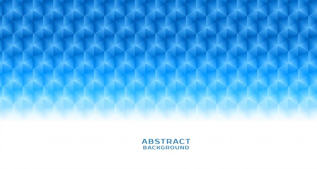 Free Vector abstract blue hexagonal pattern background