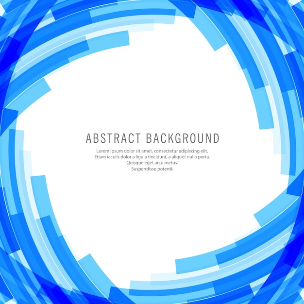 Abstract blue lines background 