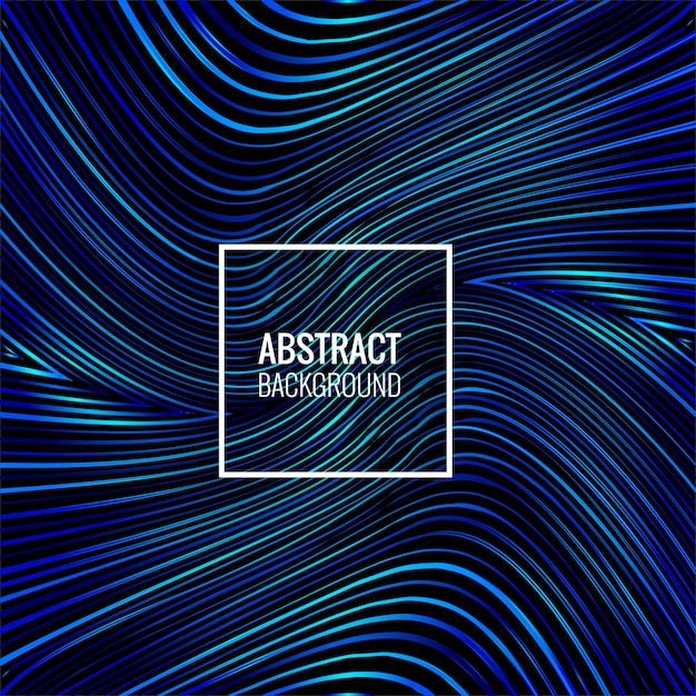Abstract blue lines shiny background illustration