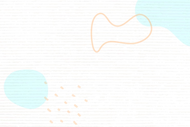 Free Vector abstract blue memphis background, pastel color design vector