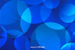 Free vector abstract blue particles of dust background