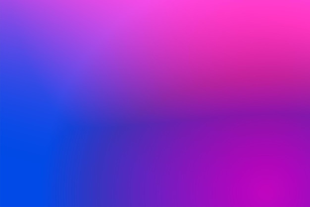 ぼかし効果のある抽象的な青とピンクのグラデーション バナー