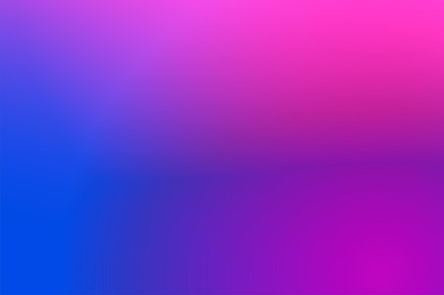 Abstract blue and pink gradient banner with blur effect