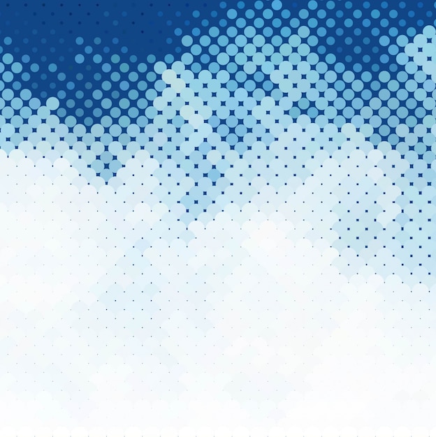 Free vector abstract blue pixel background