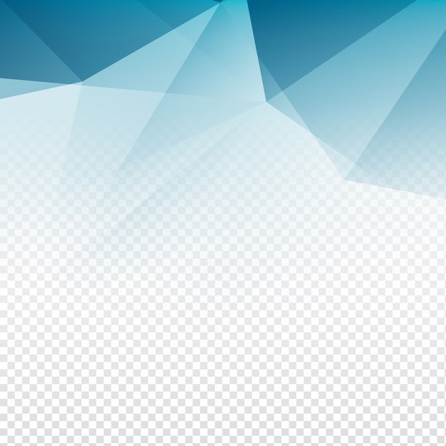 Free vector abstract blue polygonal background