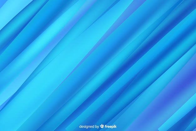 Abstract blue shapes background gradient