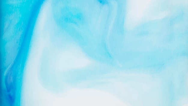 Абстрактный синий акварельный фон вектор