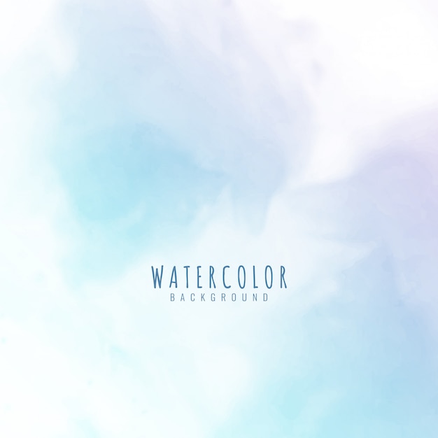 Abstract blue watercolor background