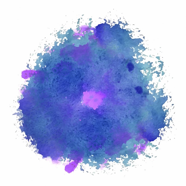 Free vector abstract blue watercolor texture