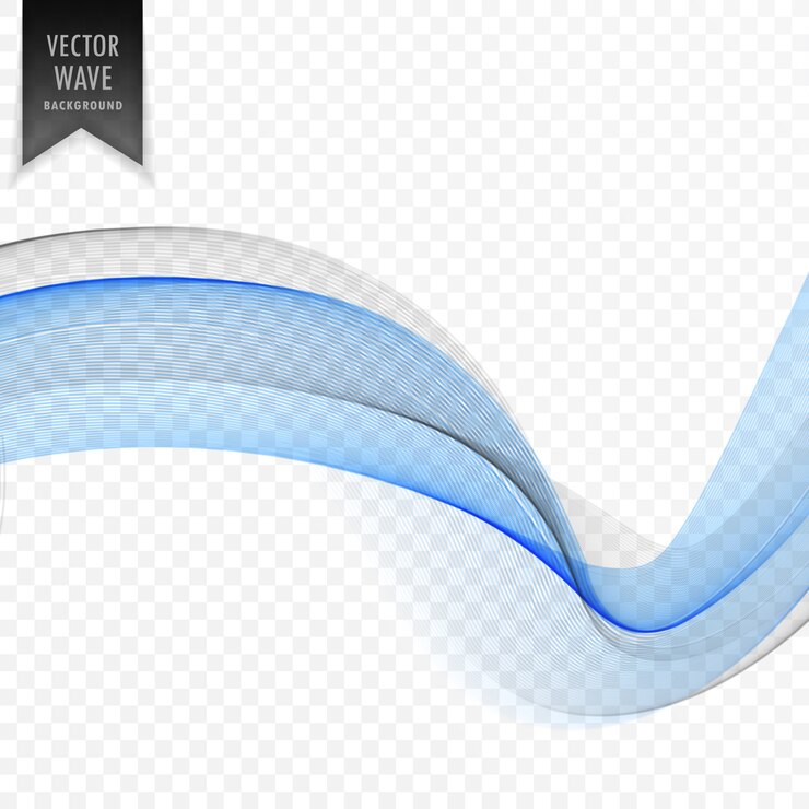 Free Vector abstract blue wavy background design