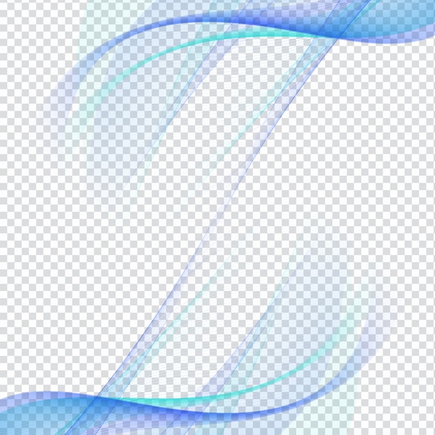 Free vector abstract blue wavy background