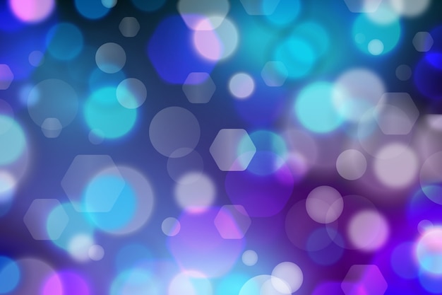 Abstract blurred background with light bokeh