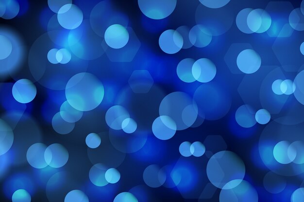 Abstract blurred background with light bokeh