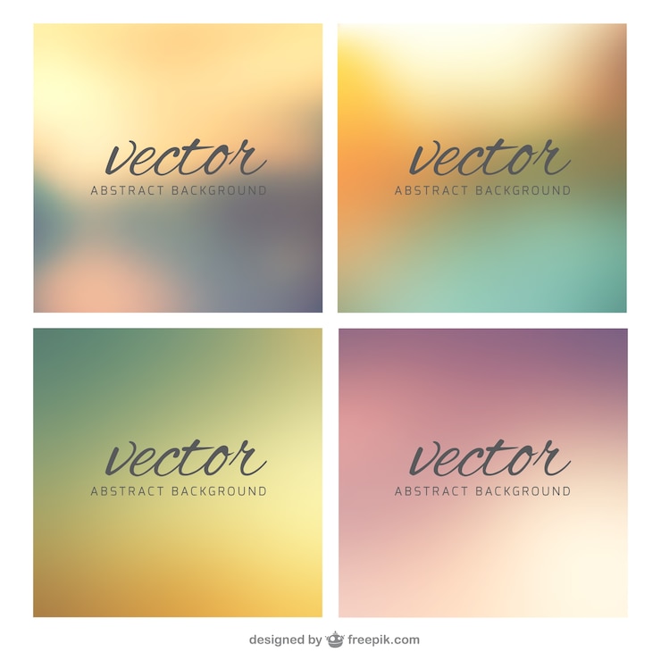 무료 Vector 추상적 인 배경을 흐리게 설정