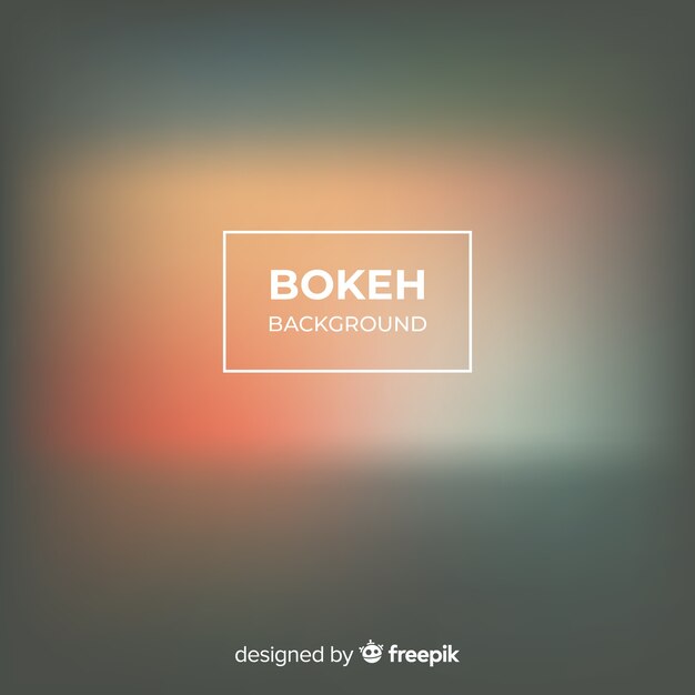 Abstract blurred bokeh background