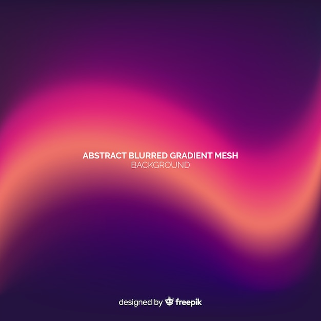 Abstract blurred gradient mesh background