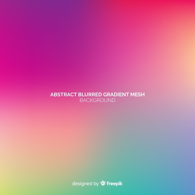 Abstract blurred gradient mesh background