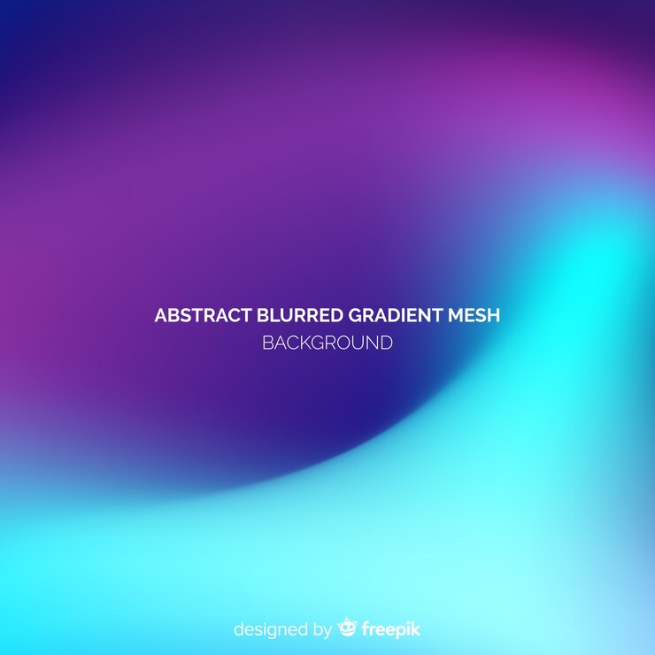 Free Vector abstract blurred gradient mesh background
