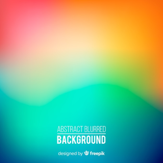 Free vector abstract blurred gradient mesh background