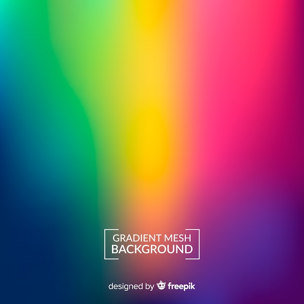 Abstract blurred gradient mesh background