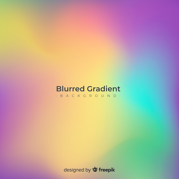 Free vector abstract blurred gradient mesh background