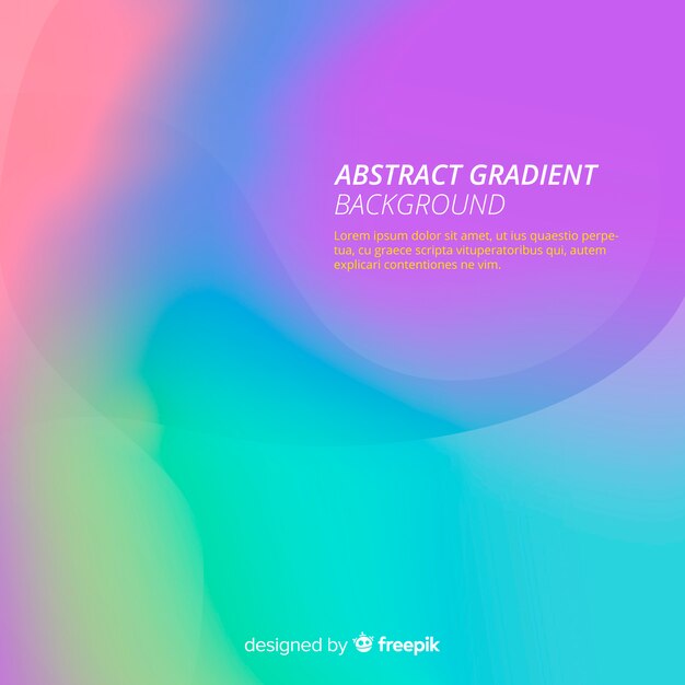 Abstract blurred gradient mesh background