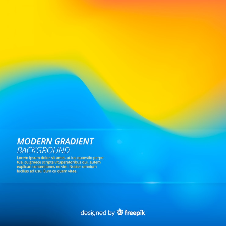 Free Vector abstract blurred gradient mesh background