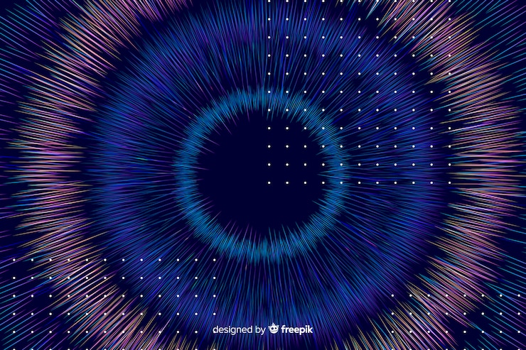 Free Vector abstract blurred motion circles background