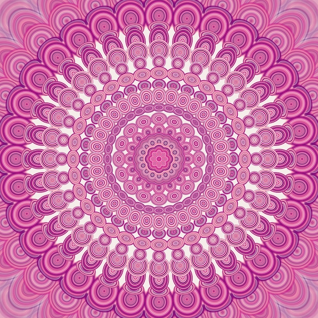 Free vector abstract bohemian mandala ornament background