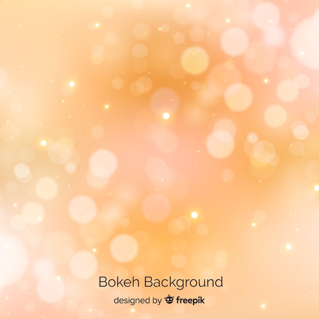 Free vector abstract bokeh background