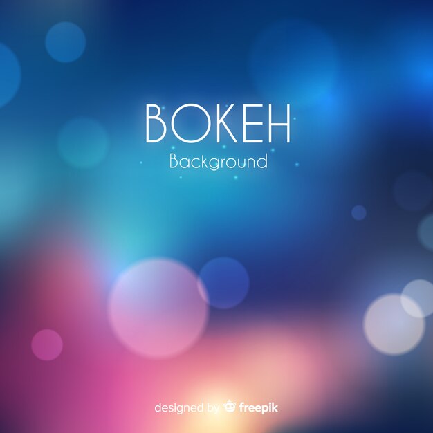 Abstract bokeh background