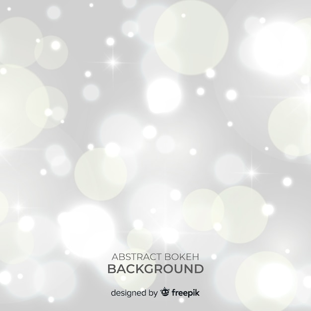 Free vector abstract bokeh background