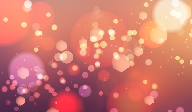 Abstract bokeh background