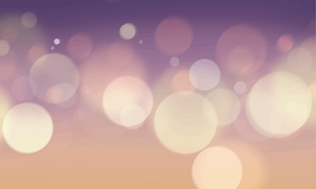 Abstract bokeh blurred lights wallpaper