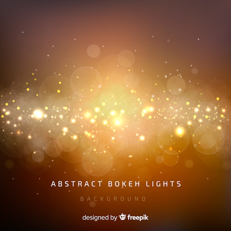 Free Vector abstract bokeh lights background