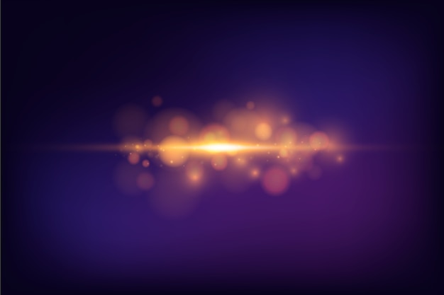 Free vector abstract bokeh lights effect background