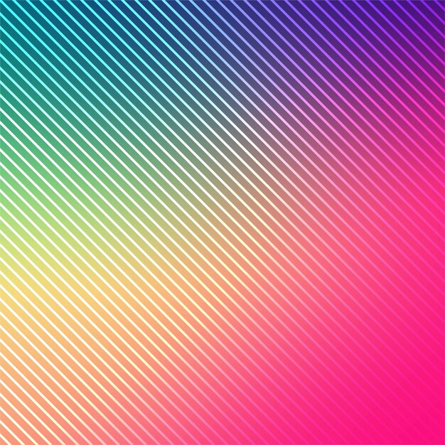 Abstract bright colorful lines background