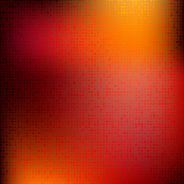 ハーフトーンのグラデーション効果を持つ抽象的な明るい色の最小限のモザイクの背景。ベクトルイラスト。