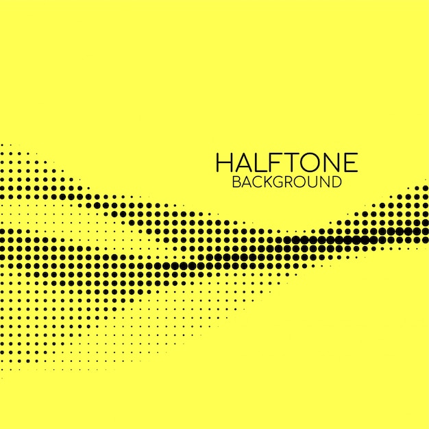 Abstract bright halftone background