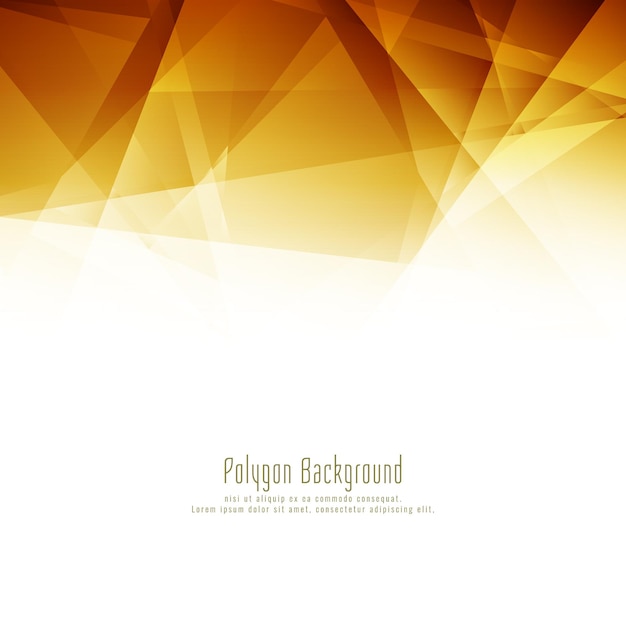 Free vector abstract bright polygon design background