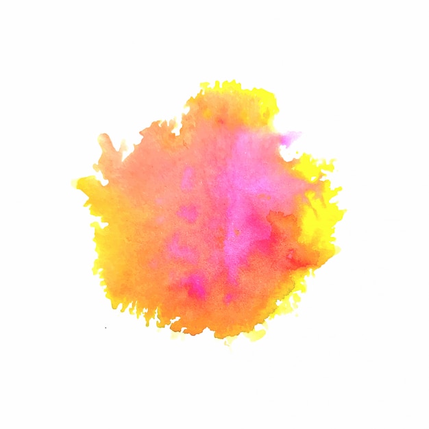 Бесплатное векторное изображение Абстрактный яркий акварельный всплеск