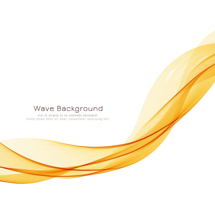 Free Vector abstract bright wave stylish background