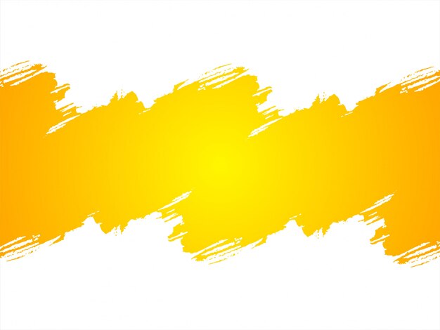 Abstract bright yellow grunge background