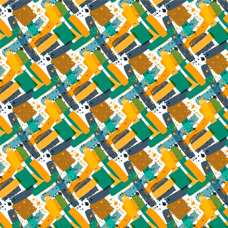 Free Vector abstract brush stroke pattern