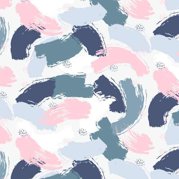 Free vector abstract brush stroke pattern