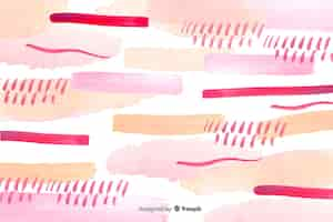 Free vector abstract brush strokes background