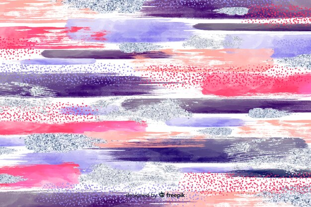 Abstract brush strokes background