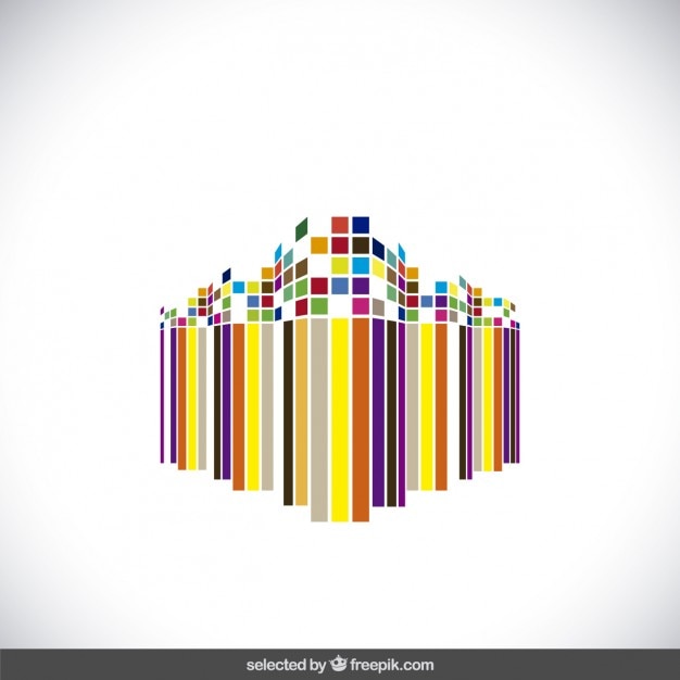 Free vector abstract building logo