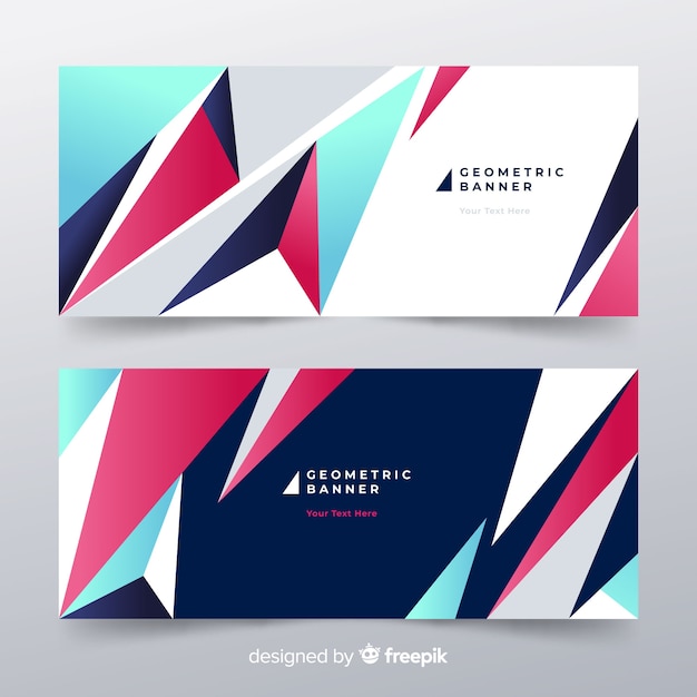 Abstract business banners